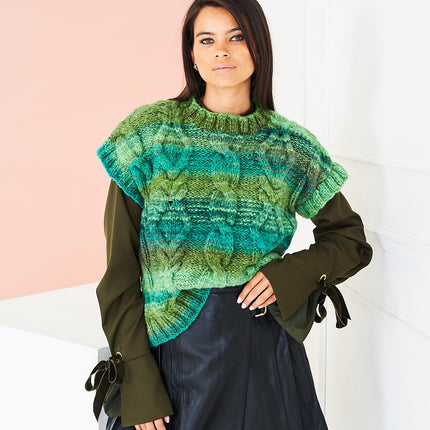 10268 Tank Top | Knitting Pattern | Chunky