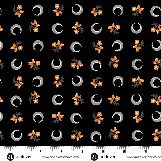 Makower | Nightfall | Flower Moon | Black