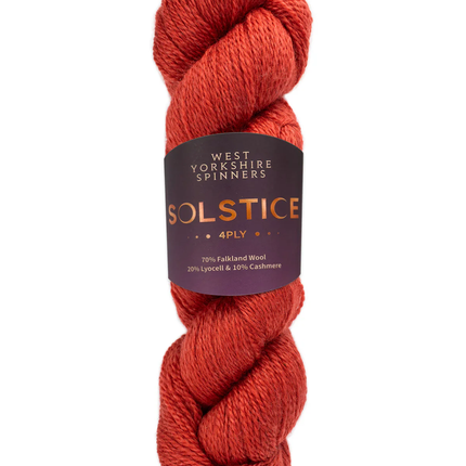 West Yorkshire Spinners | Solstice |  4PLY | Lava