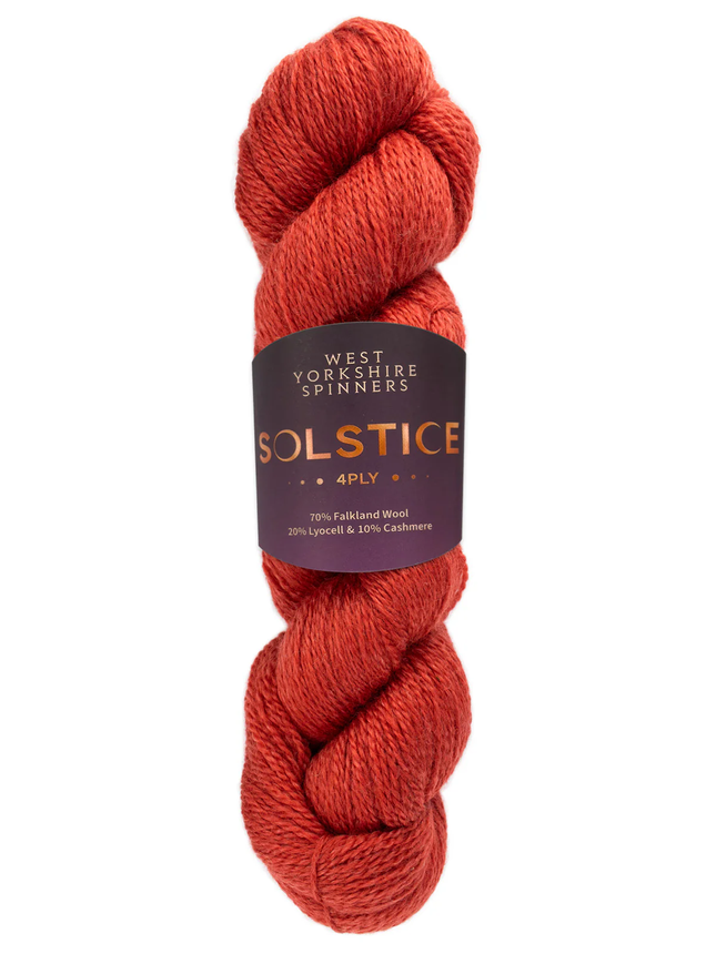 West Yorkshire Spinners | Solstice |  4PLY | Lava