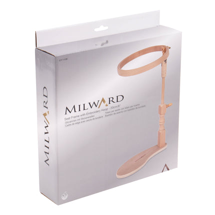 Cadre de siège Milward avec cercle à broder de 20,3 cm