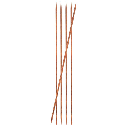 Knit Pro - Double Pointed Knitting Needles - 15cm DPN's - Ginger - 4mm - KP31009