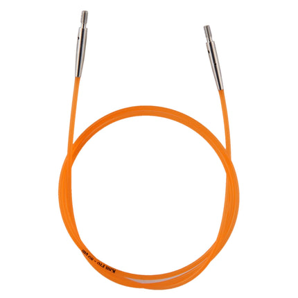 Knit Pro Interchangeable Needle Cable - Colour Coded: Orange - 80cm - KP10634