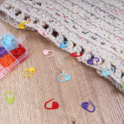 Locking Stitch Marker Set | Knitting & Crochet (100) - 2513209