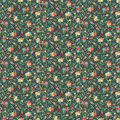 Makower | Amelia | Floral | Blue - 2511/B