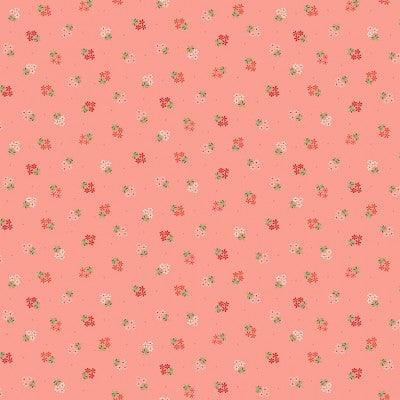 Makower | Amelia | Sprig | Pink - 2510/P