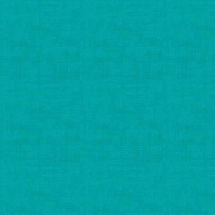 Makower Fabric | Linen Texture | Turquoise T5 - 1473 T5