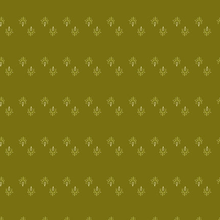 Makower Fabrics | Winged Garden | Dewdrop | Rustic Radiance - 1074 - G