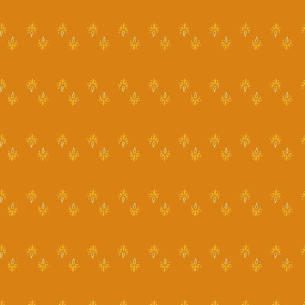 Makower Fabrics | Winged Garden | Dewdrop | Sunlit Siesta - 1074 - O
