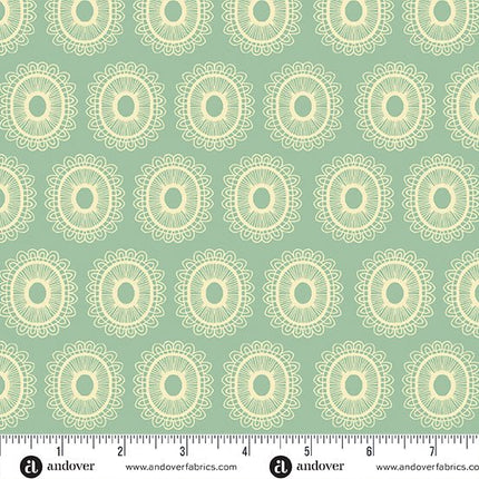 Makower Fabrics | Winged Garden | Radiant Revival | Delight - 1071 - T