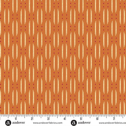 Makower Fabrics | Winged Garden | Renewal Rhythms | Sunlit Siesta - 1073 - O