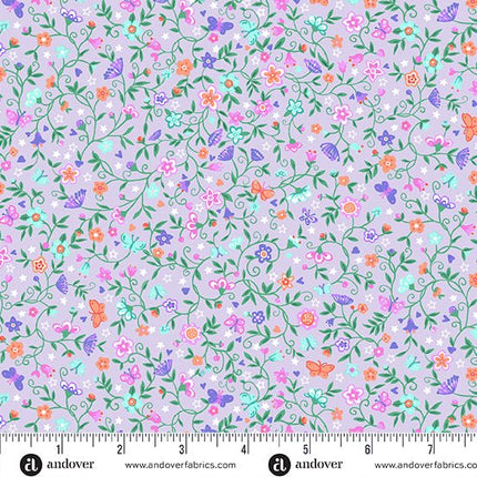 Makower Fairy Dust | Flower Trail | Lilac - MU - 052 - L