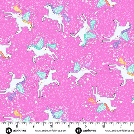 Makower Fairy Dust | Unicorn | Pink - MU - 050 - P