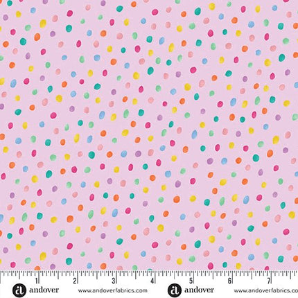 Makower Hello Spring | Spots | Lilac - 088 - L