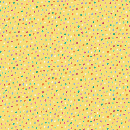 Makower Hello Spring | Spots | Yellow - 088 - Y