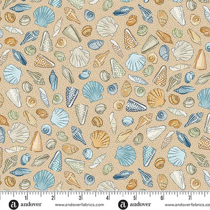 Makower High Tide | Beachcomber | Cream - 079 - Q