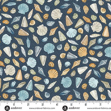 Makower High Tide | Beachcomber | Dark Blue - 079 - B9