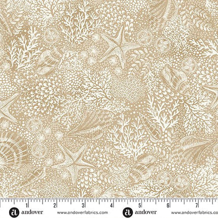 Makower High Tide | Reef | Cream - 081 - Q