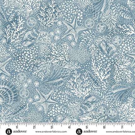 Makower High Tide | Reef | Mid Blue - 081 - B5