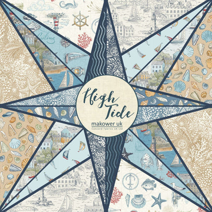 Makower | Hight Tide | Fat Quarter Pack (19) - 