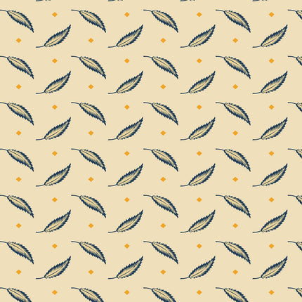 Makower | Indigo Cheddar | Fat Quarter Pack (24) - 
