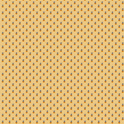 Makower | Indigo Cheddar | Fat Quarter Pack (24) - 