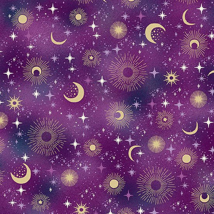Makower | Luna | Constellation | Purple - 073 - L