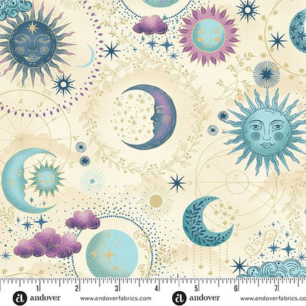 Makower | Luna | Cosmos | Cream - 071 - Q