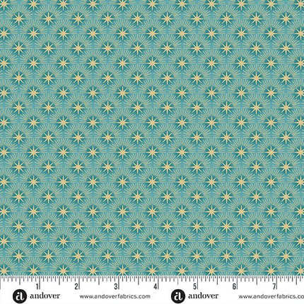 Makower | Luna | Glow | Teal - 075 - T