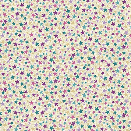 Makower | Luna | Star | Cream - 074 - Q