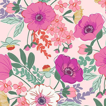 Makower - Wandering - Felicity - Blush - 758E