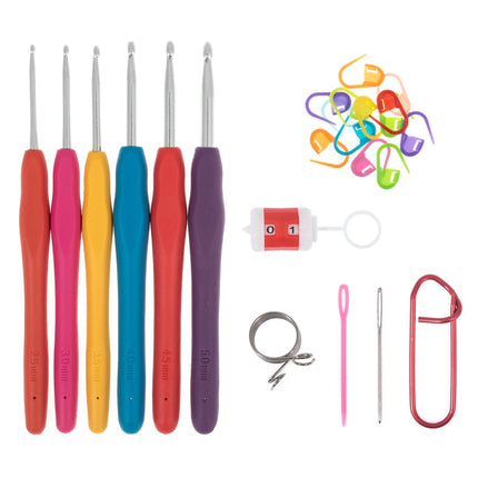 Milward Soft Touch Crochet Hook & Accessory Set - 2513213