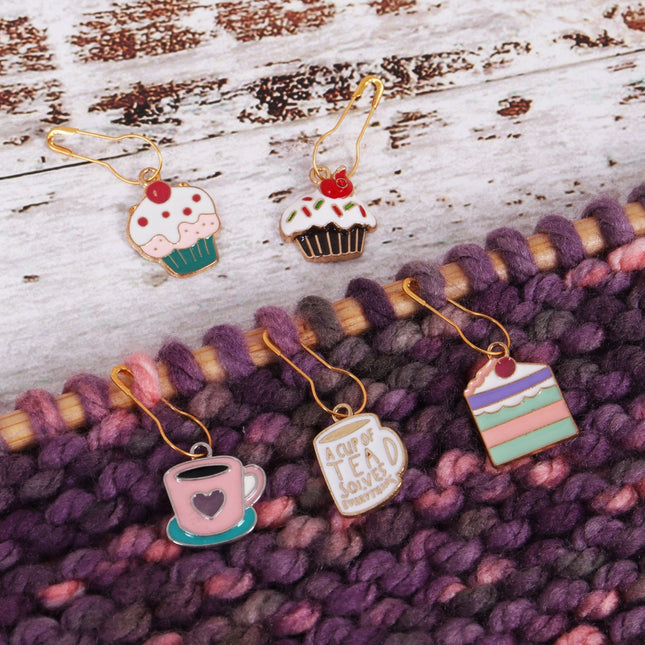 Milward Stitch Markers | Metal Tea Time | Knitting & Crochet - 2513229