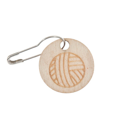 Milward Stitch Markers | Wooden Yarn Ball | Knitting & Crochet - 2513222