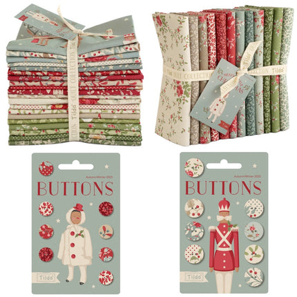 Tilda Merry Little Christmas | Fat Quarter Collection Pack PRE ORDER 1ST SEPTEMBER