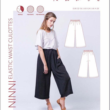 Named Clothing - Ninni Elastic Waist Culottes - Ninni