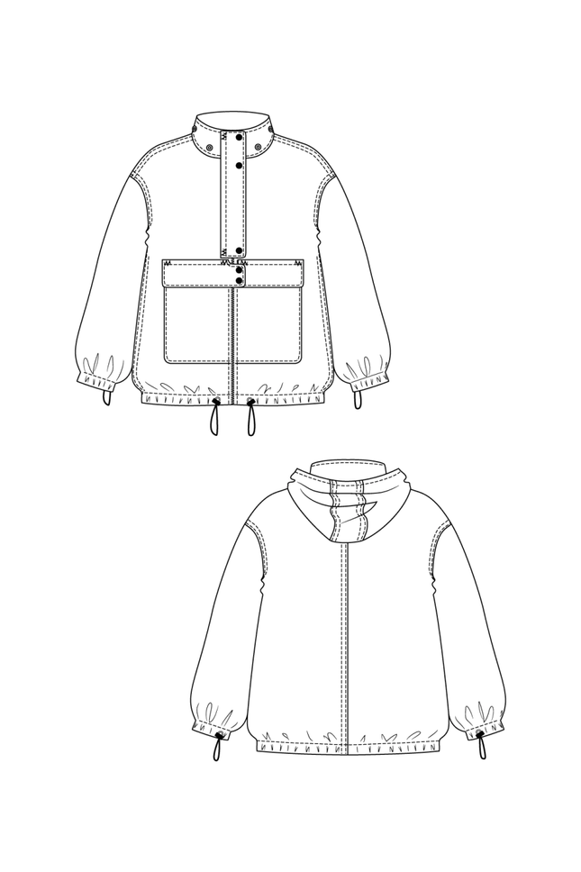 Named Clothing - Sirkka Hooded Jacket - SIRKKA
