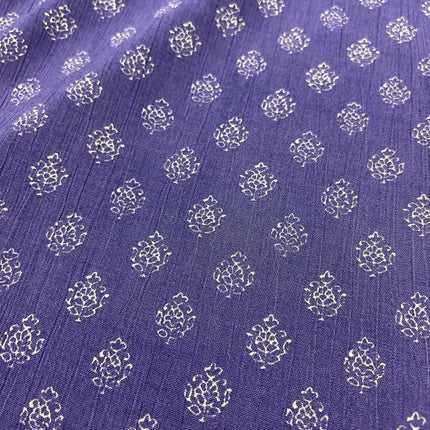 *NEW* Stamp | Lupin | Poly Dress Fabric - Hollies Haberdashery UK