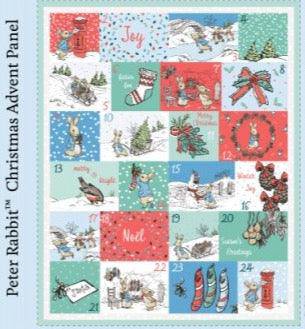 Peter Rabbit Advent Panel -