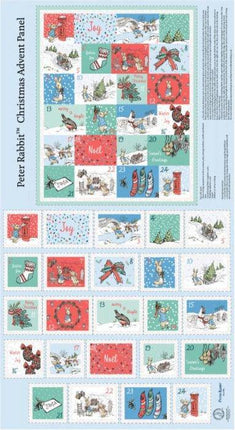 Peter Rabbit Advent Panel -
