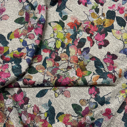 Pretty Petal Metallic | Viscose Jersey - Hollies Haberdashery UK
