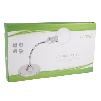 PURElite | Magnifying Table Lamp | Natural Daylight - CFPL03