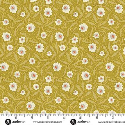 Renee Nanneman | Flower Box | Bachelor Button | Chartreuse - 1016-Y