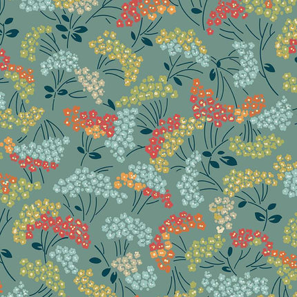Renee Nanneman | Flower Box | Laurel | Dusty Teal - 1014-LT