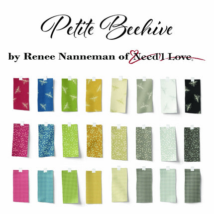 Renee Nanneman | Petite Beehive | Fat Quarter Pack (24) - 