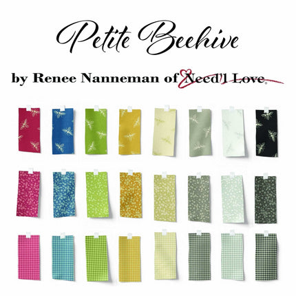 Renee Nanneman | Petite Beehive | Petite Gingham | Grass - 1318 - G