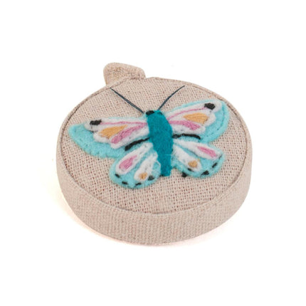 Retractable Tape Measure | Hobby Gift | Appliqué: Flutterby - TK23A\609