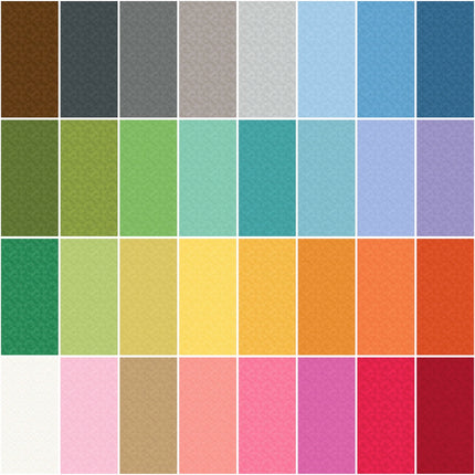 Makower | Retro Stitch | Fat Quarter Pack (32)