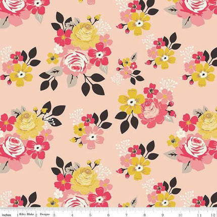 Riley Blake - Vintage Daydream - Main - Pink -
