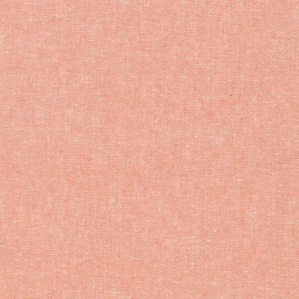 Robert Kaufman | Essex Yarn Dyed Linen | 1087 Coral - E064-1087